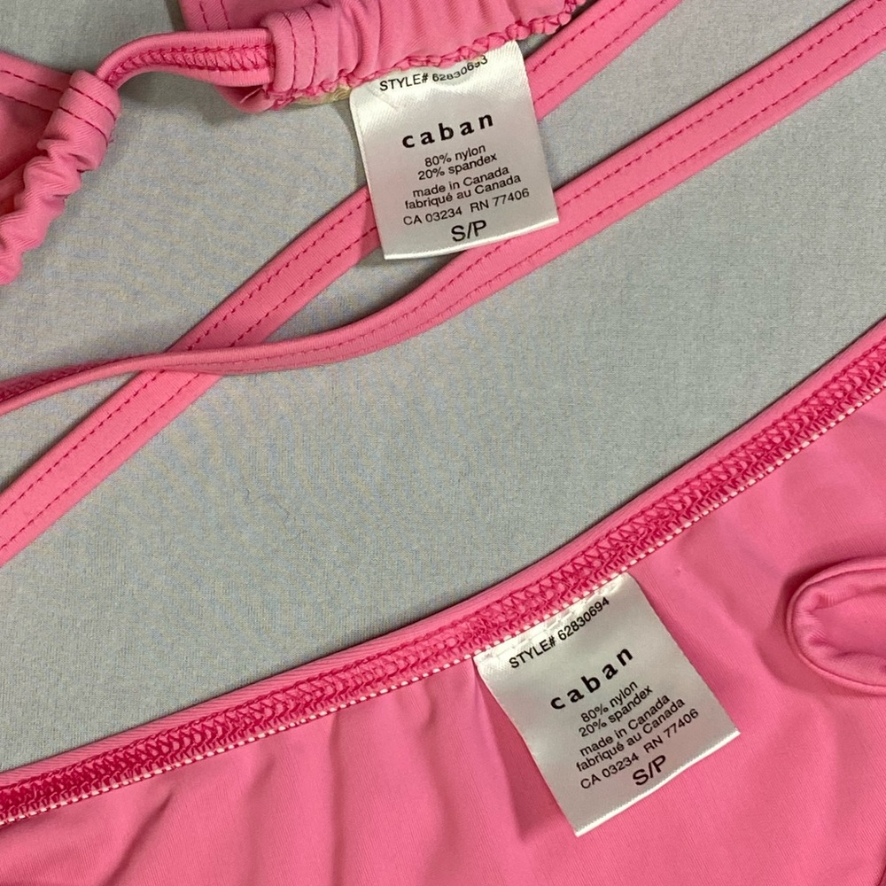 Pink String Bikini - Picture 5 of 5
